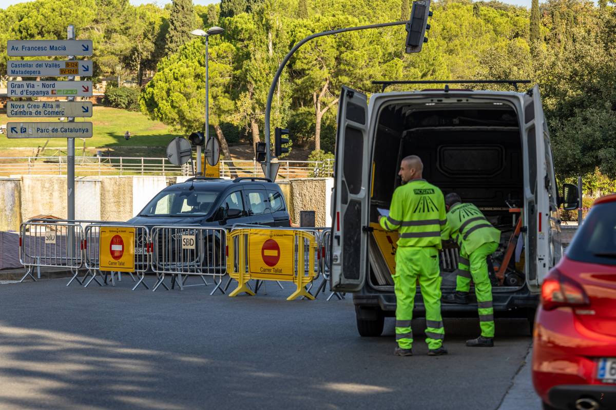 L`Eix Macià, tallat al trànsit fins al 8 de setembre