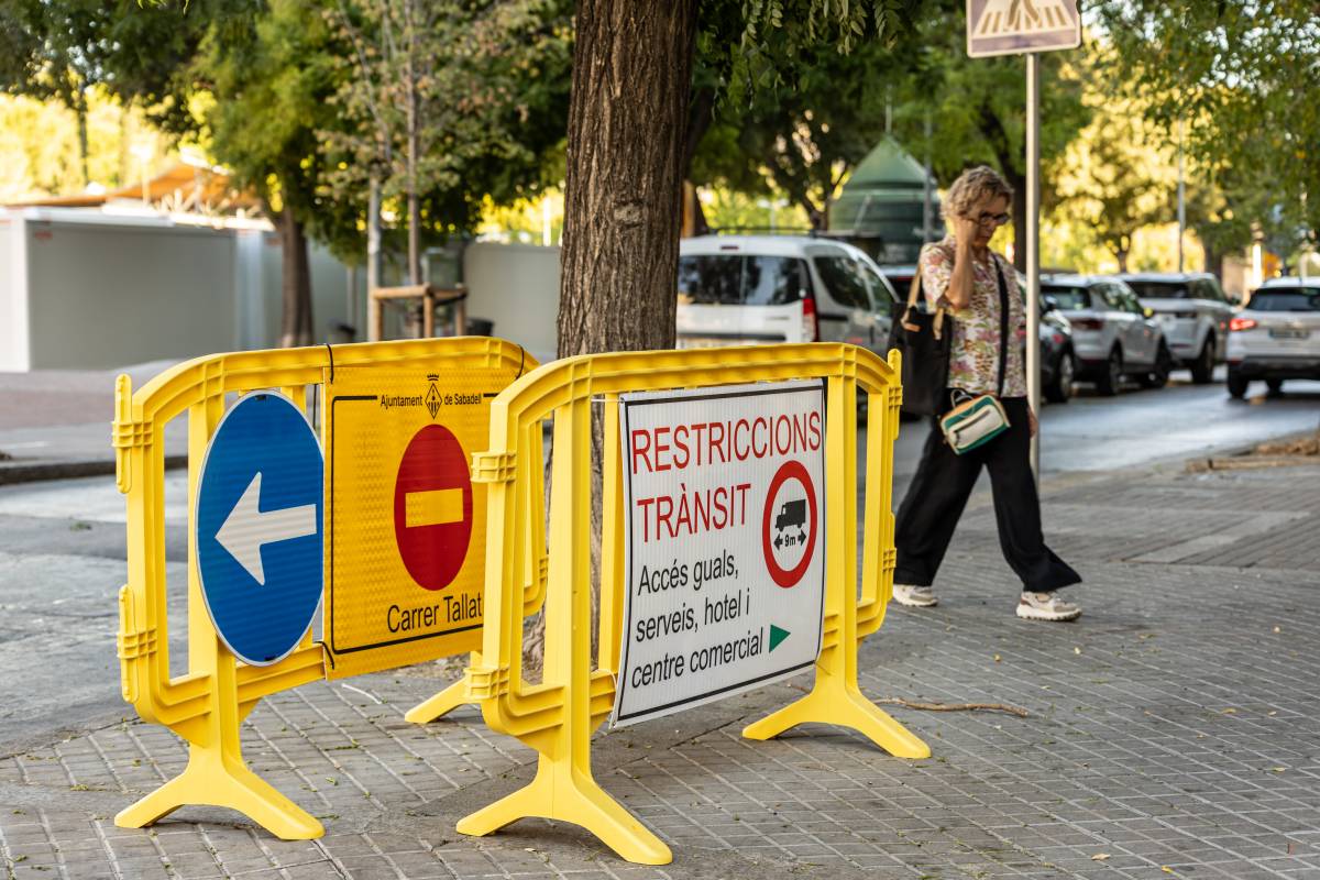 L`Eix Macià, tallat al trànsit fins al 8 de setembre