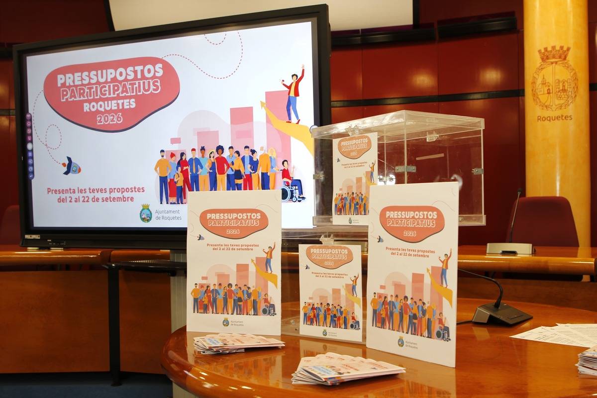 Roquetes eleva fins als 50.000 euros la partida dels pressupostos participatius