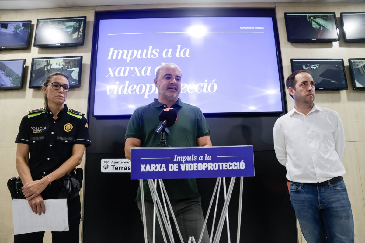 La presentació del reforç en seguretat i gestió urbana amb una xarxa de més de 150 càmeres de vigilància - Lluís Clotet