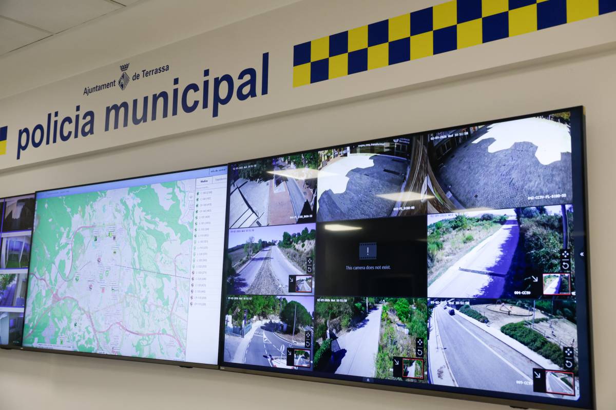 La presentació del reforç en seguretat i gestió urbana amb una xarxa de més de 150 càmeres de vigilància - Lluís Clotet