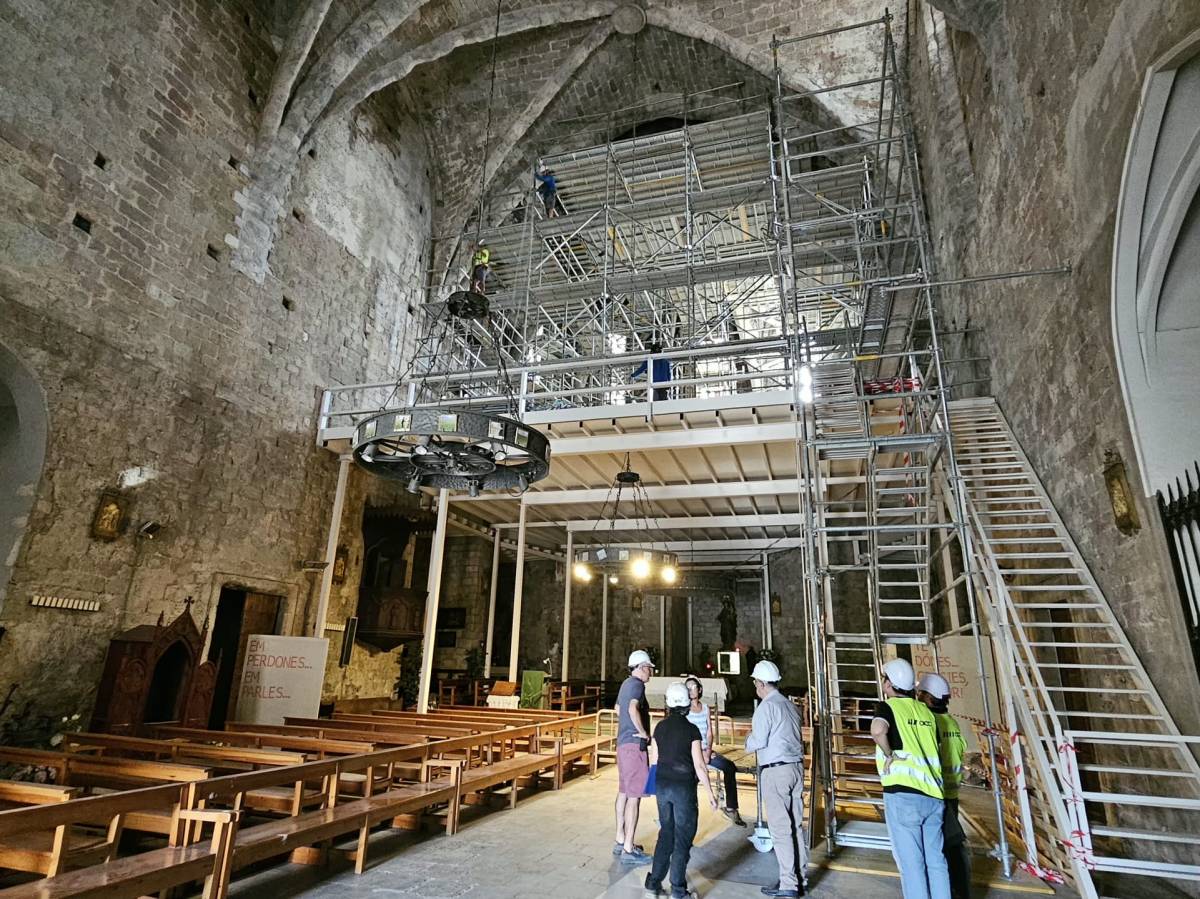 Tram final per la «Catedral de la Selva»: Breda restaura un tresor del gòtic