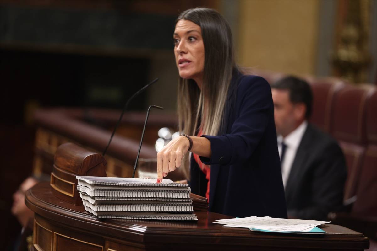Míriam Nogueras, aquest dijous al Congrés - Eduardo Parra / Europa Press