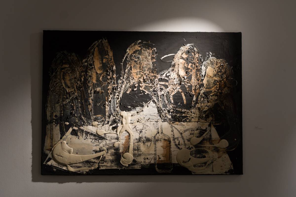 Obra d`Agustí Puig exposada a l`Acadèmia de Belles Arts - DAVID CHAO Obra d`Agustí Puig exposada a l`Acadèmia de Belles Arts