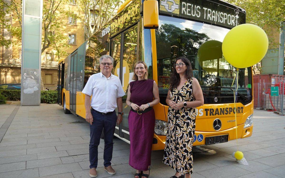 Reus Transport incrementa la flota de busos municipals amb quatre nous vehicles híbrids