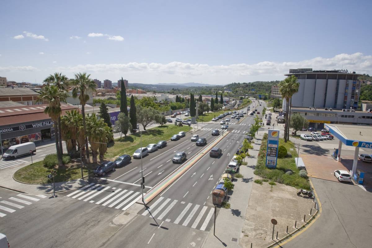 La Rambleta del Pare Alegre, a l`entrada sud - Nebridi Aróztegui La Rambleta del Pare Alegre, a l`entrada sud
