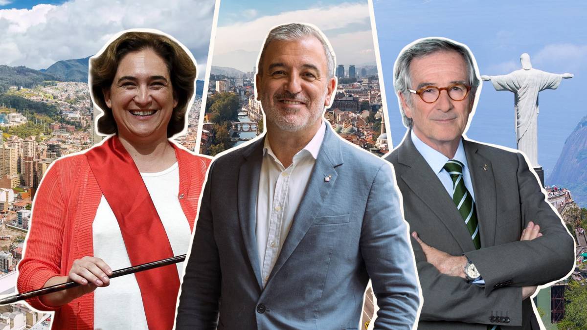 Quan els alcaldes surten de Barcelona: els viatges (i les aliances) de Trias, Colau i Collboni