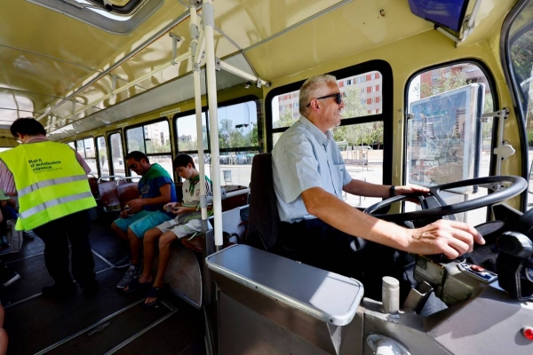 Viatge en el temps al primer bus de TUS: 