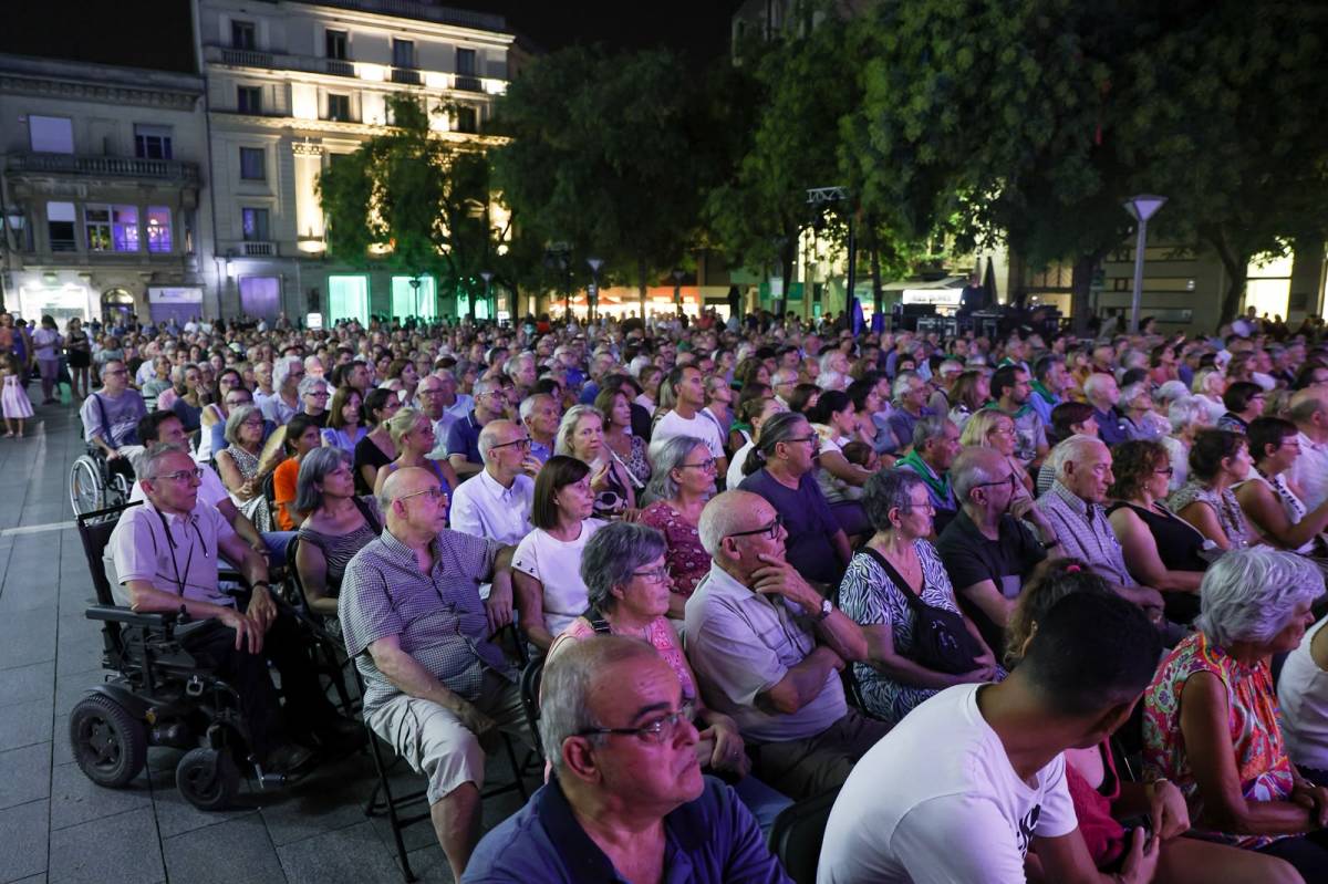 El concert de la Banda de Música a la plaça de Sant Roc - VÍCTOR CASTILLO El concert de la Banda de Música a la plaça de Sant Roc