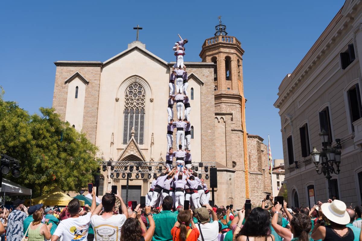 La jornada castellera de Festa Major de Sabadell 2026 - David Chao La jornada castellera de Festa Major de Sabadell 2026