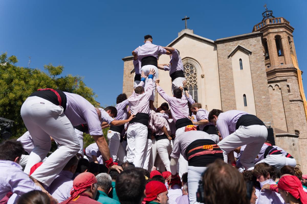 La jornada castellera de Festa Major de Sabadell 2026 - David Chao La jornada castellera de Festa Major de Sabadell 2026