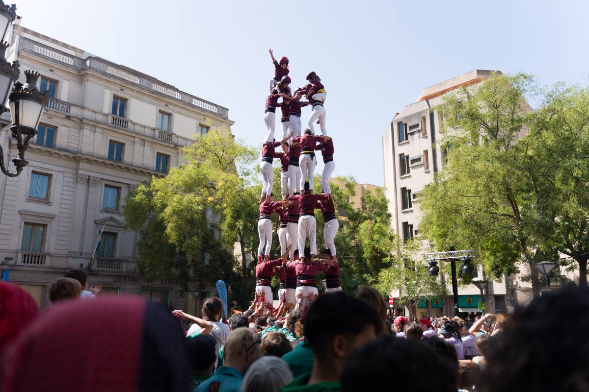 La jornada castellera de Festa Major de Sabadell 2026 - David Chao La jornada castellera de Festa Major de Sabadell 2026