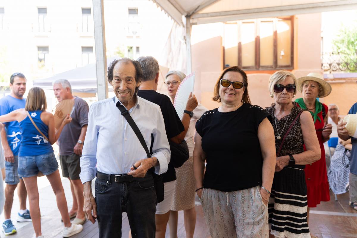Raimon Sitjes i Maribel Safra, al taller de sardanes - David Chao Raimon Sitjes i Maribel Safra, al taller de sardanes