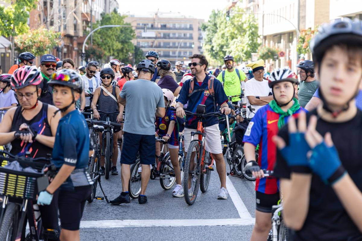 La pedalada popular de la Festa Major del 2026, en imatges - Victor Castillo La pedalada popular de la Festa Major del 2026, en imatges