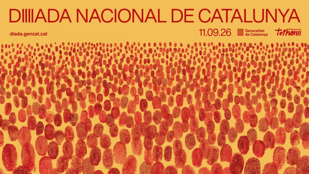Cartell de la Diada de Catalunya 2026 - Cedida Cartell de la Diada de Catalunya 2026