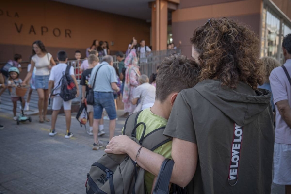 Un primer dia d'escola 
