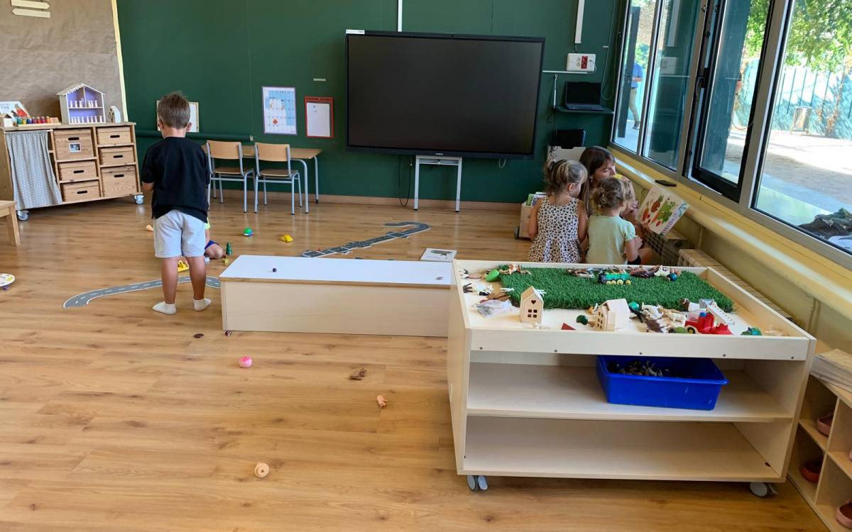 Arrencada del curs escolar 2026-2027 a una aula d`I4 de l`Escola Vic Centre. - Irene Giménez Arrencada del curs escolar 2026-2027 a una aula d`I4 de l`Escola Vic Centre.