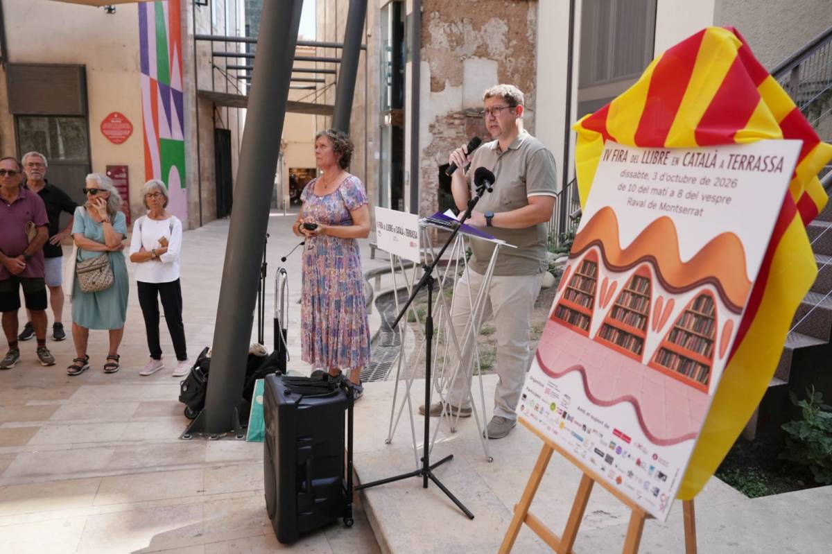 Nova Fira del Llibre en Català a Terrassa: "Fem passos endavant per la consolidació del projecte"