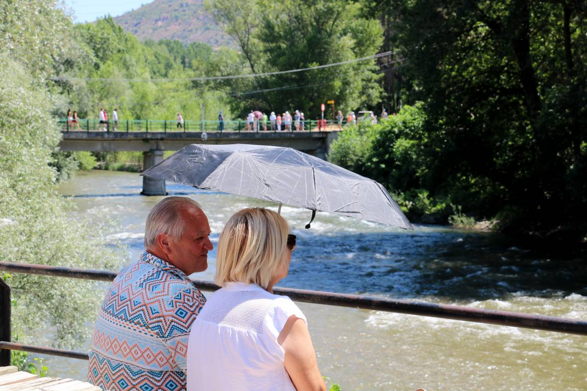 Calor extrema abans del temporal: el rècord de 40 graus s’amplia encara més