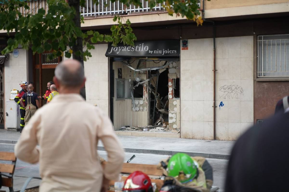 Explosió en una joieria de Cerdanyola - David Chao Explosió en una joieria de Cerdanyola