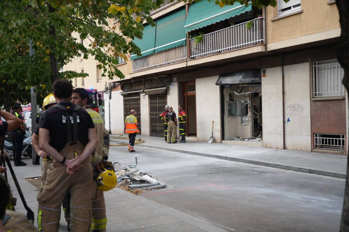 Explosió en una joieria de Cerdanyola - David Chao Explosió en una joieria de Cerdanyola