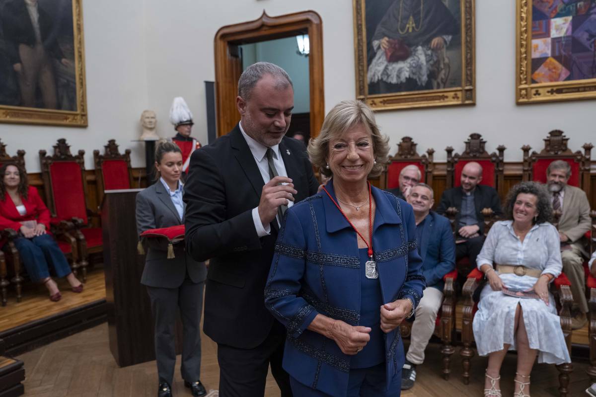 Terrassa reconeix Maria Vidal i Sanahuja amb la Medalla d’Honor de la Ciutat
