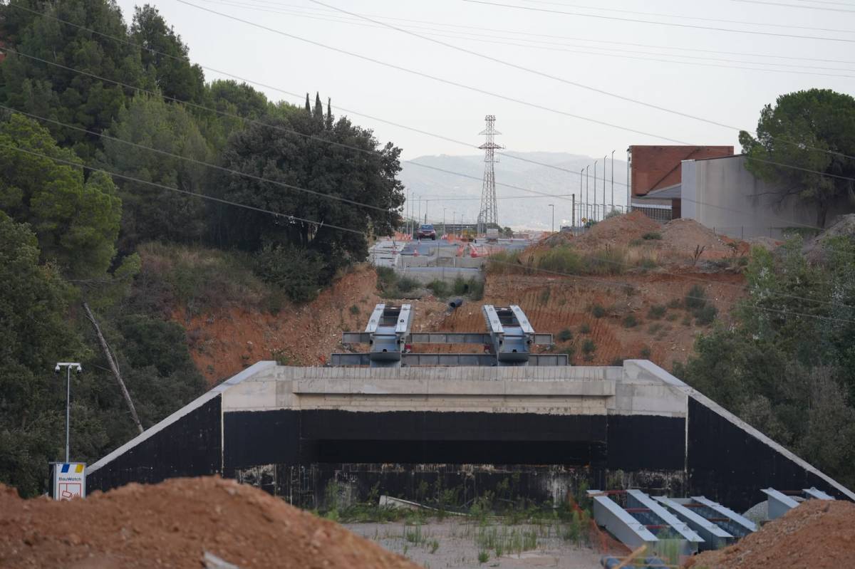 Construcció del viaducte que unirà Sabadell i Terrassa - David Chao Construcció del viaducte que unirà Sabadell i Terrassa