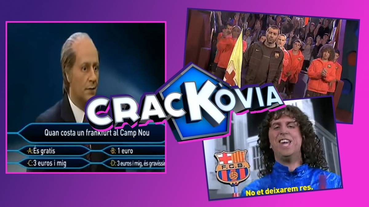 Els millors gags de la història de «Crackòvia»: del «Copa, Lliga i Champions» al «Mou res»