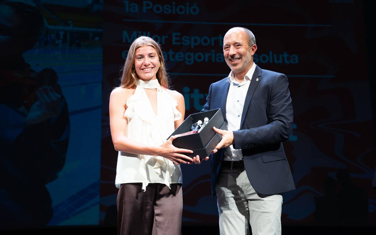 Meritxell Ferré és escollida millor esportista de Manresa per tercer any consecutiu