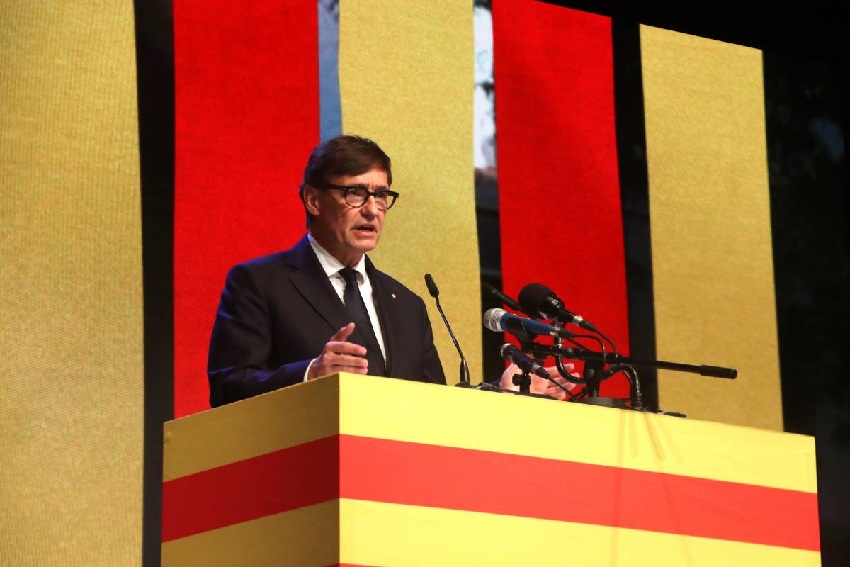 Illa avisa de la «fragilitat» de la democràcia 50 anys després de la Diada de Sant Boi: «Res és irreversible»