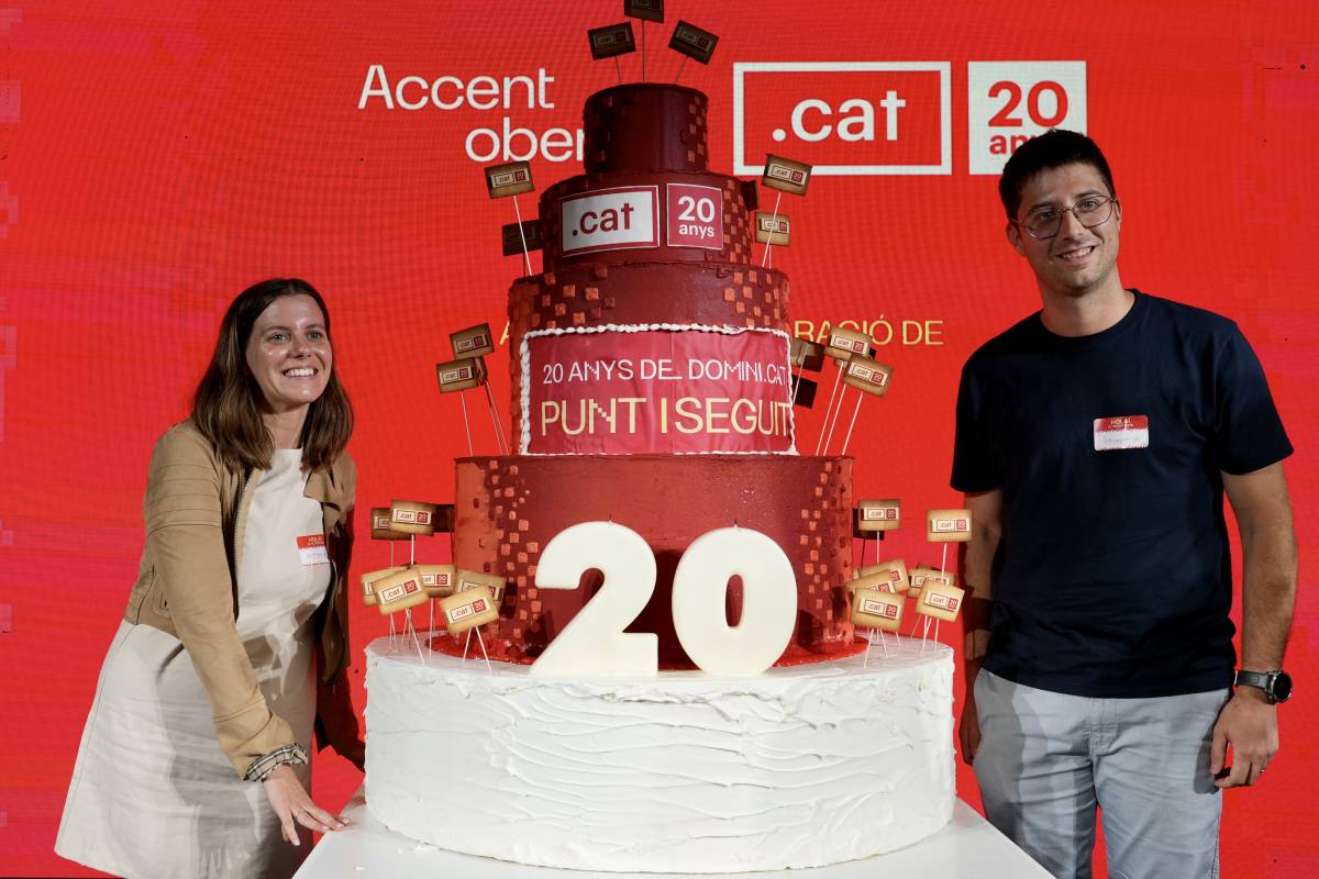 El domini .cat celebra 20 anys: «El català té molts problemes, però en digital és un canó»