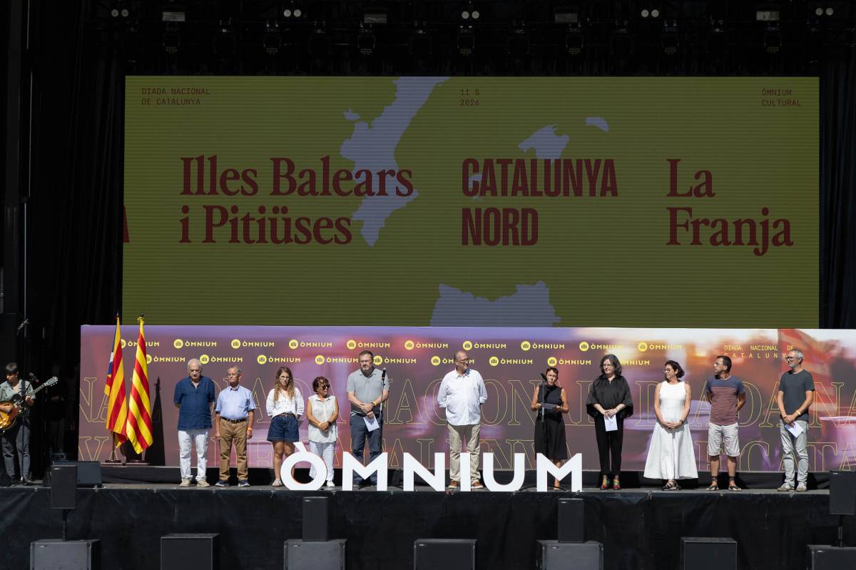 L'acte polític d'Òmnium de la Diada d'enguany - Hugo Fernández Alcaraz
