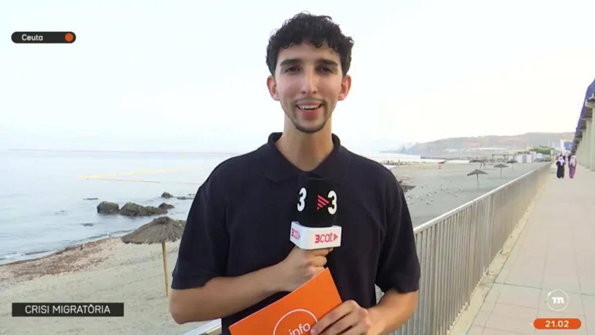 «Som la nova Catalunya»: Alaaddine Azzouzi, de 3Cat, reivindica la seva identitat en plena crisi a Ceuta