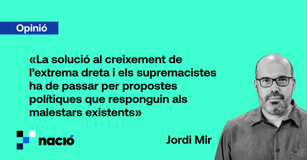 La solució no és dir que són nazis