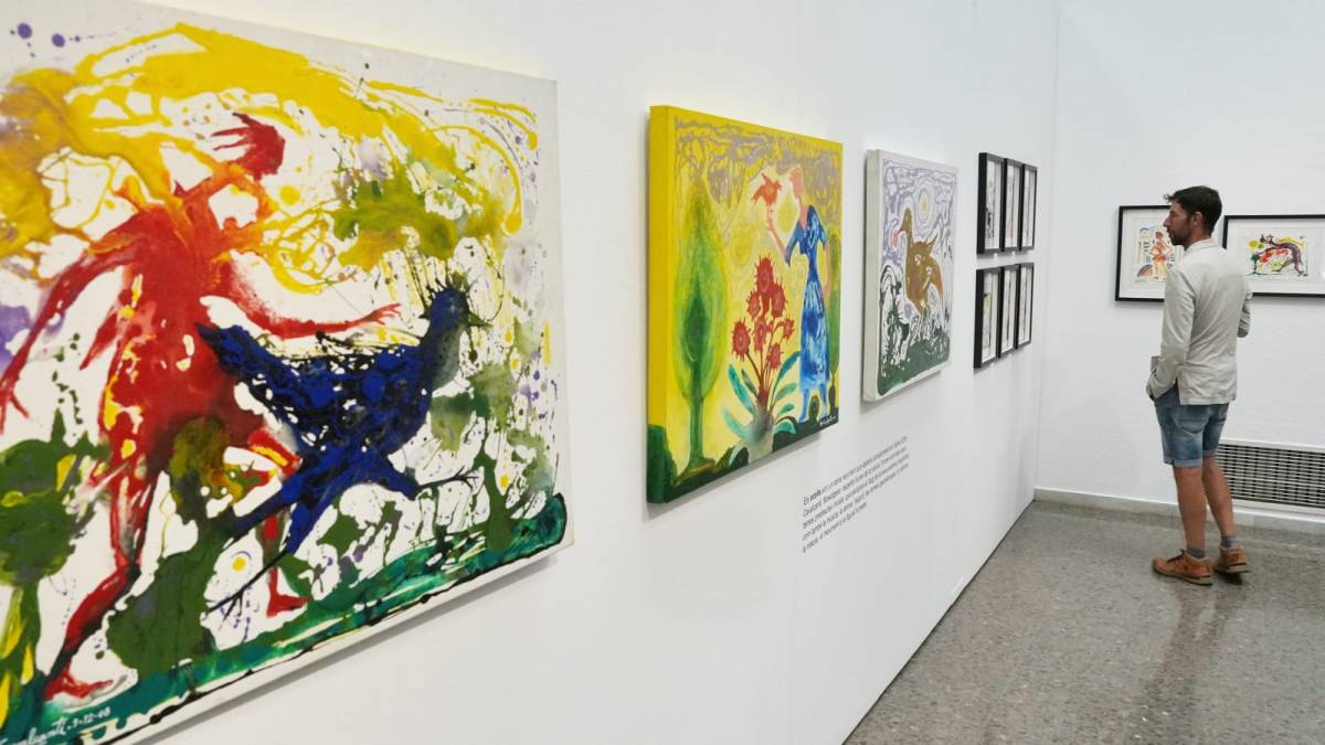 La mostra s`ha obert aquest dilluns a LaFACT - Nebridi Aróztegui La mostra s`ha obert aquest dilluns a LaFACT