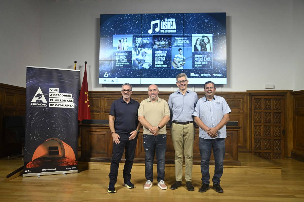 La Dharma, Tomeu Penya i els Amics de les Arts, al cicle de concerts del Parc Astronòmic