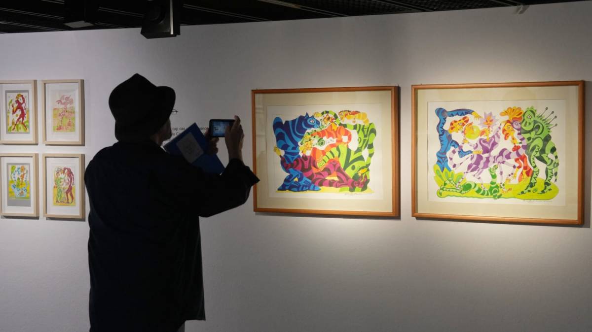 Hi ha gairebé 200 obres a la mostra de Cavalcanti - Nebridi Aróztegui Hi ha gairebé 200 obres a la mostra de Cavalcanti