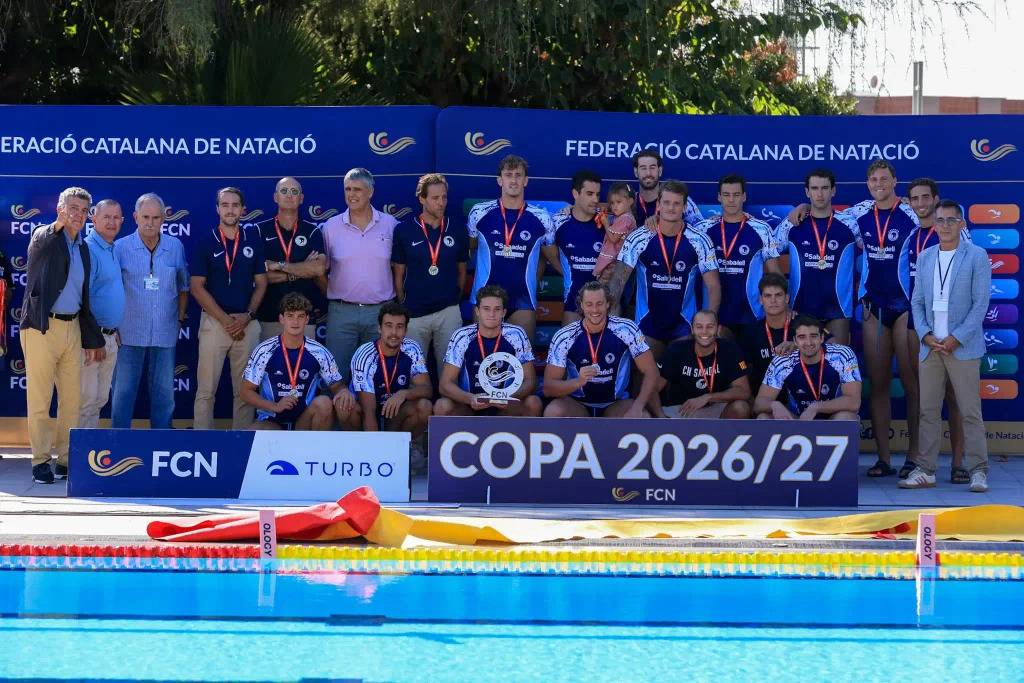 El CN Sabadell competeix fins al final, però acaba subcampió de la Copa Catalunya