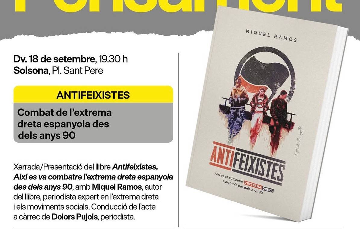 ACTUA organitza un cicle d'activitats de pensament crític, cultura i sostenibilitat a Solsona, Torà i Pinós