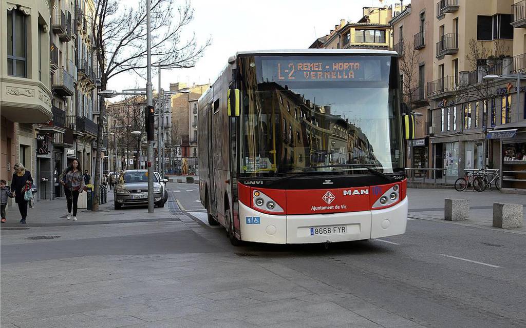 Vic estrenarà el nou servei de bus urbà al desembre