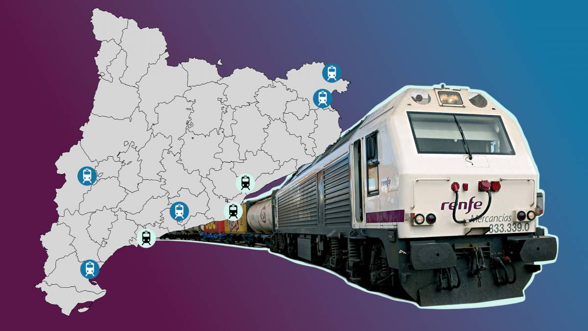 Catalunya projecta quatre terminals ferroviàries de mercaderies per al 2031