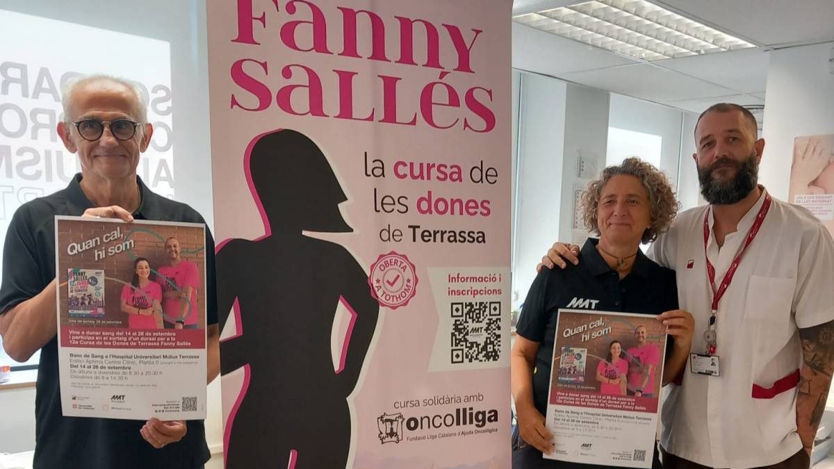 Donar sang tindrà premi amb un dorsal per a la Cursa Fanny Sallés