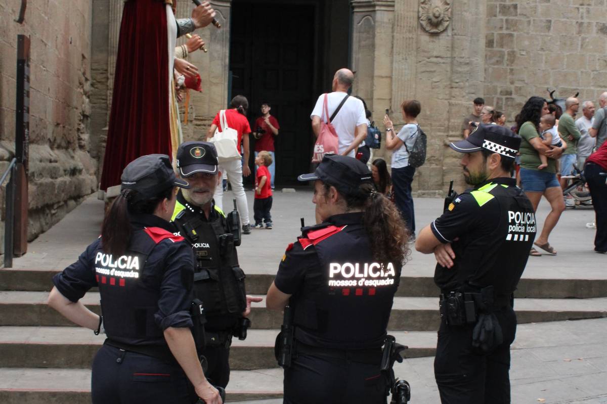 Actuació coordinada dels Mossos d’Esquadra i la Policia Local de Solsona davant d’incidents difosos a les xarxes