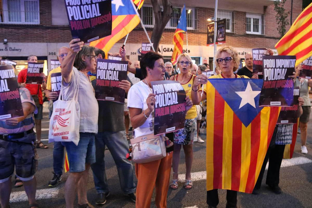 L'ANC demana la dimissió de Parlon per les detencions de vuit menors durant la Diada