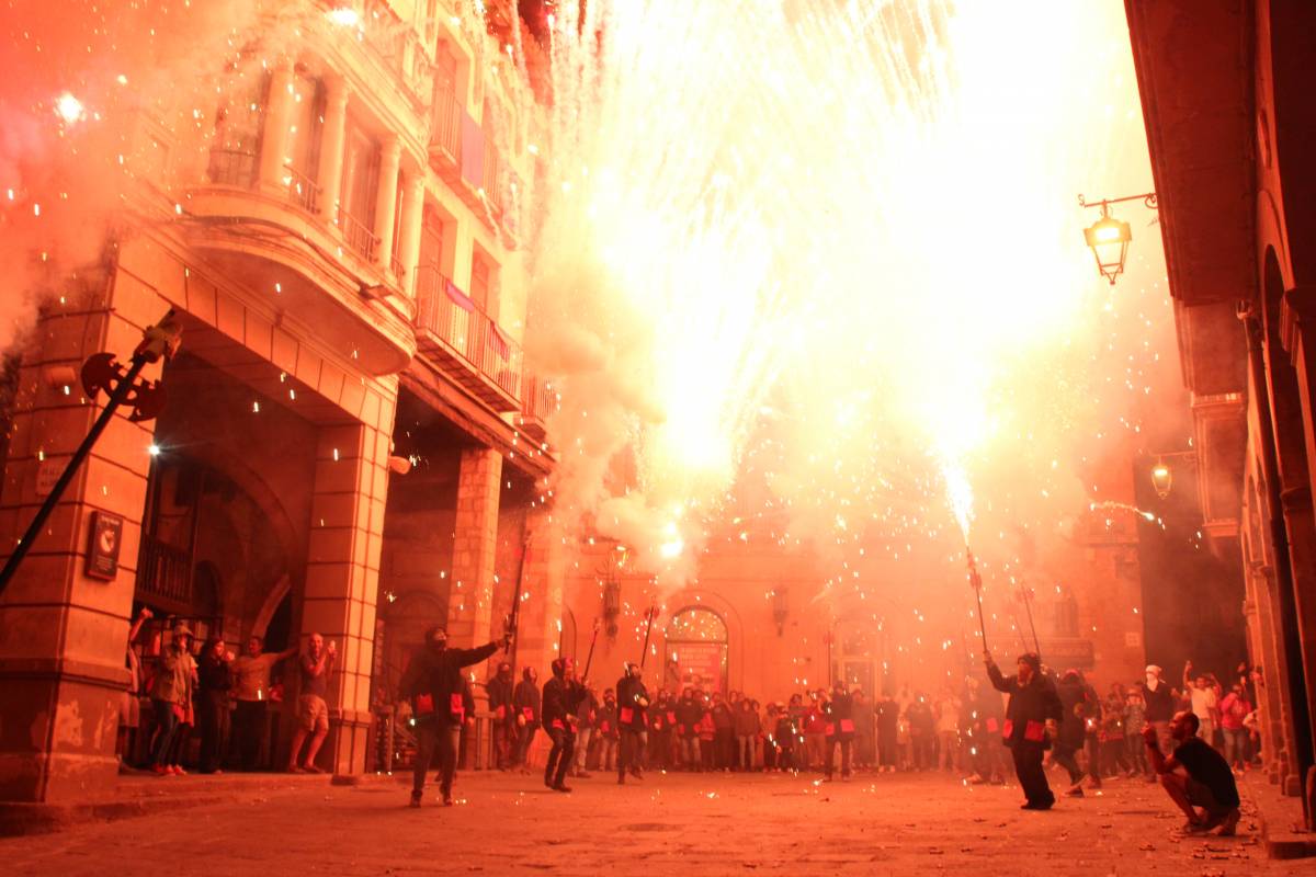 Correfoc de Festa Major a Solsona - Ramon Estany Correfoc de Festa Major a Solsona