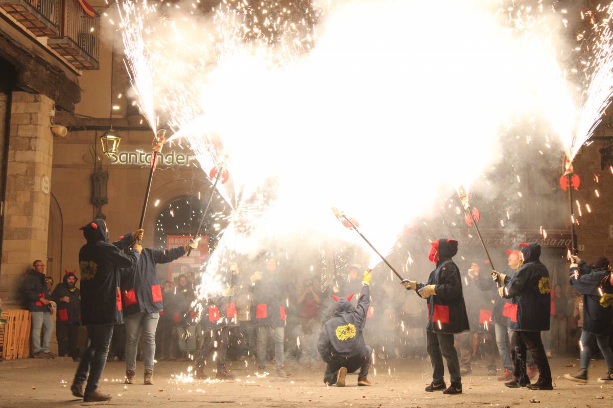 Correfoc de Festa Major a Solsona - Ramon Estany Correfoc de Festa Major a Solsona