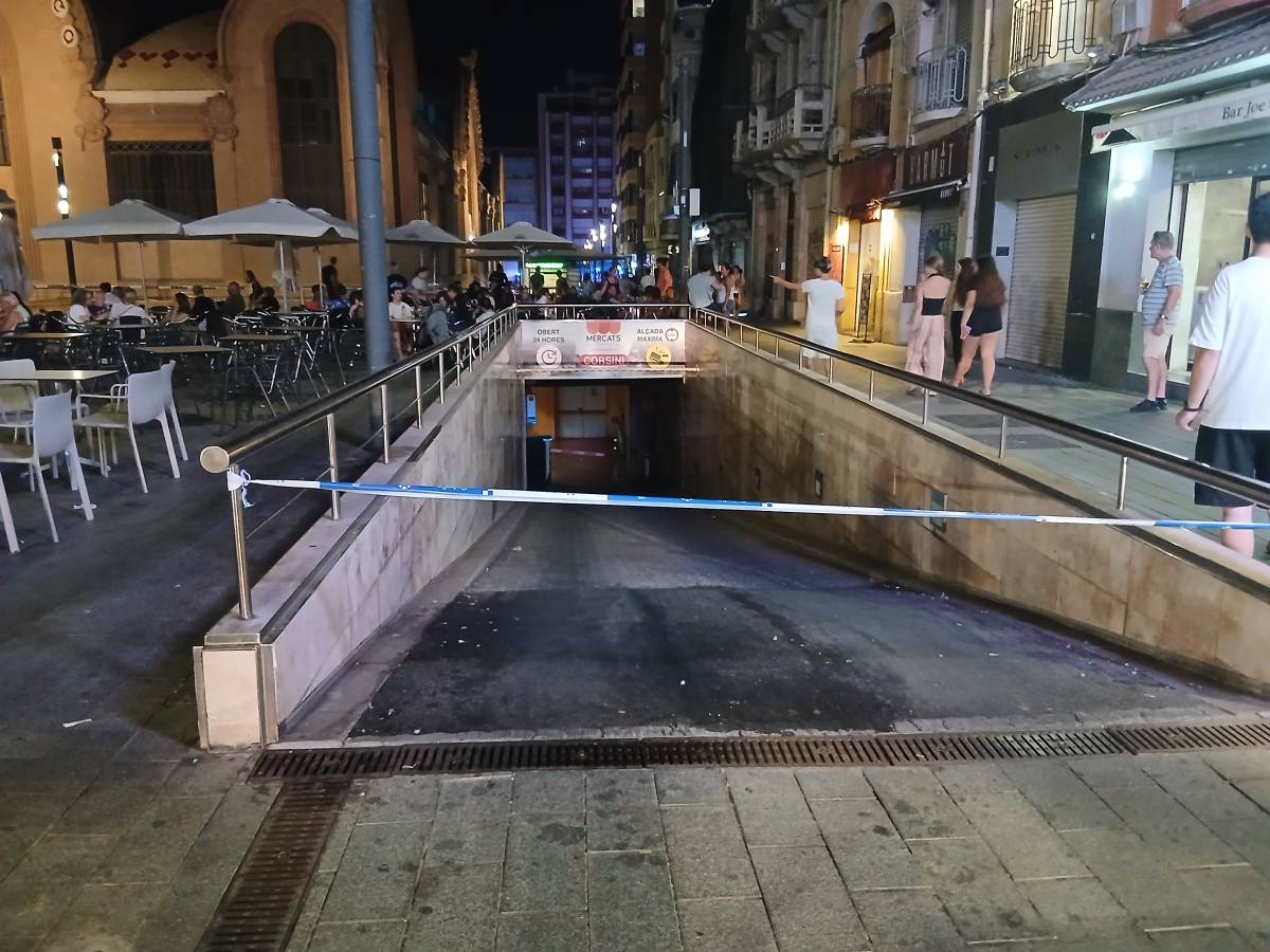 Dos treballadors ferits mentre feien tasques de manteniment al Mercat Central de Tarragona