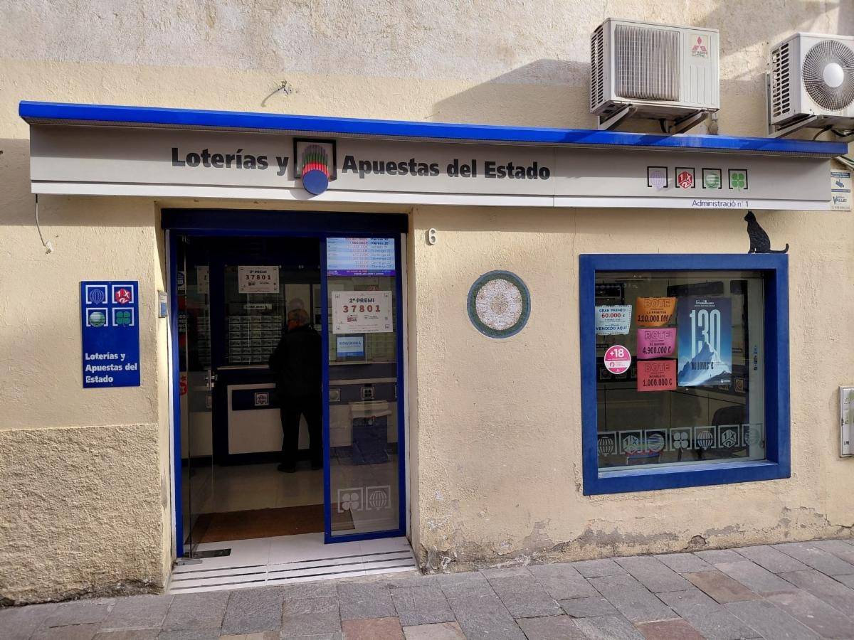 Un milió d’euros per a una butlleta validada al Vallès