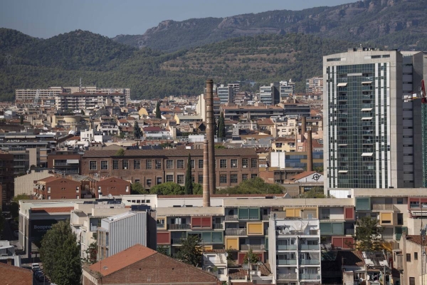 El mapa de les 25 xemeneies de Terrassa: 