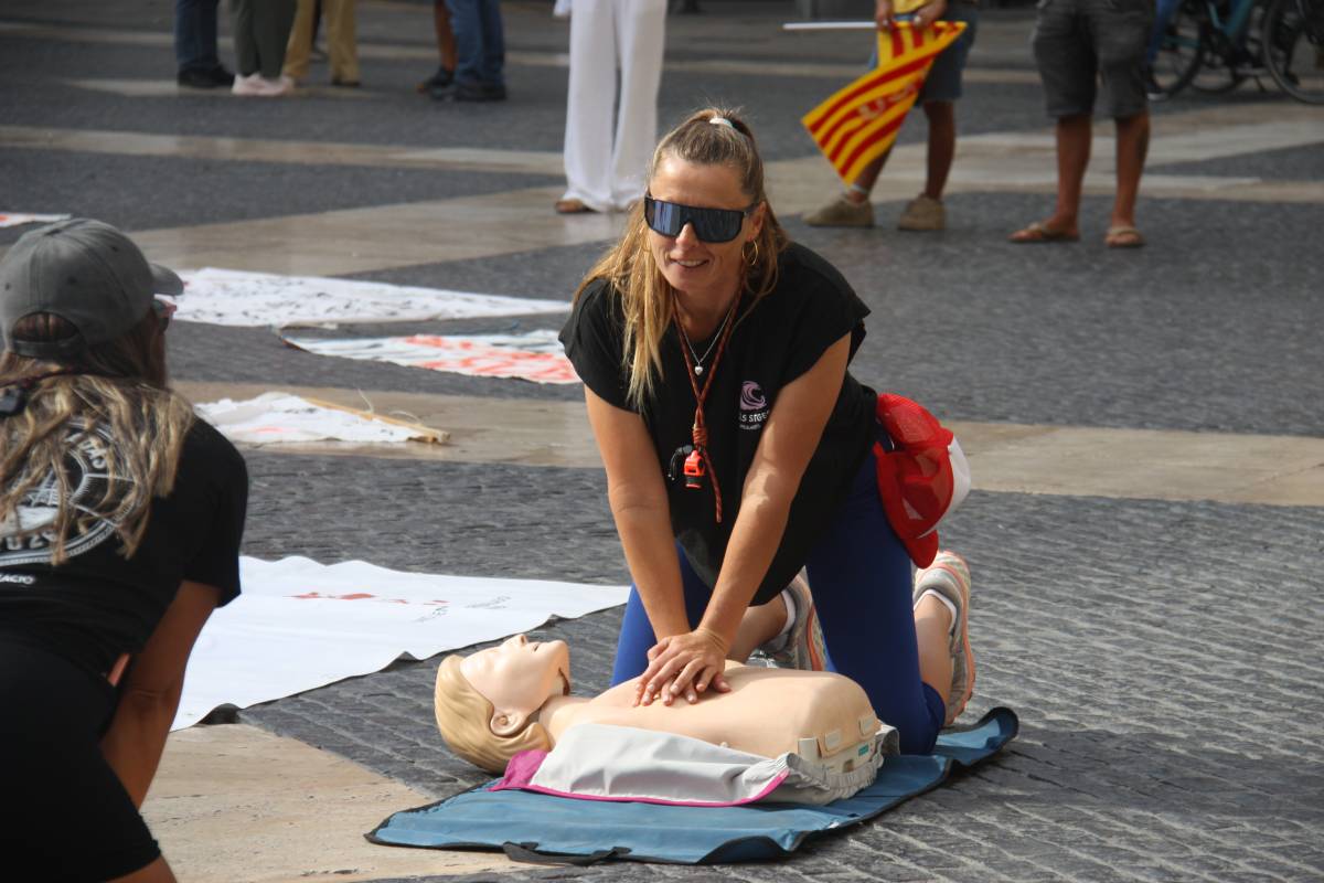 Els socorristes reclamen una llei per garantir la seguretat a les platges catalanes